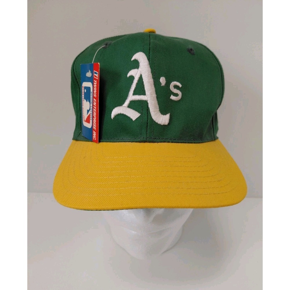 NWT Vintage 80s Oakland A's Athletics Snapback Cap Hat Youth MLB Sportswear